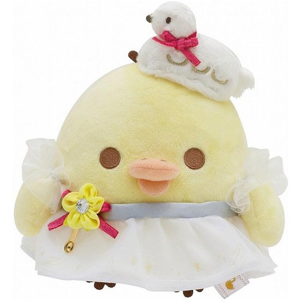 kiiroitori Swan and Golden flower series soft toy