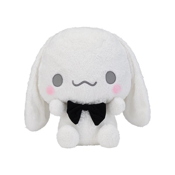 Cinamoroll woth black bow tie soft toy