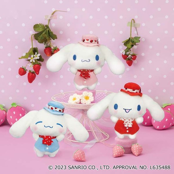 Cinamoroll strawberry series toy (SMALL)