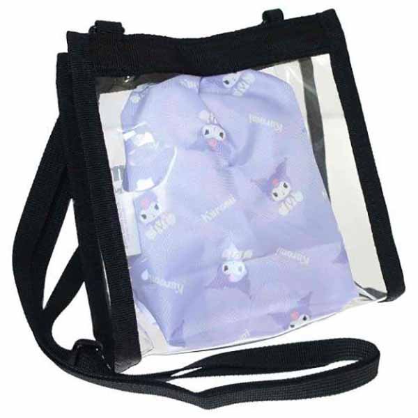 Kuromi sling bag (transparent)