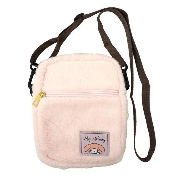sanrio furry sling bag (Camera bag style)