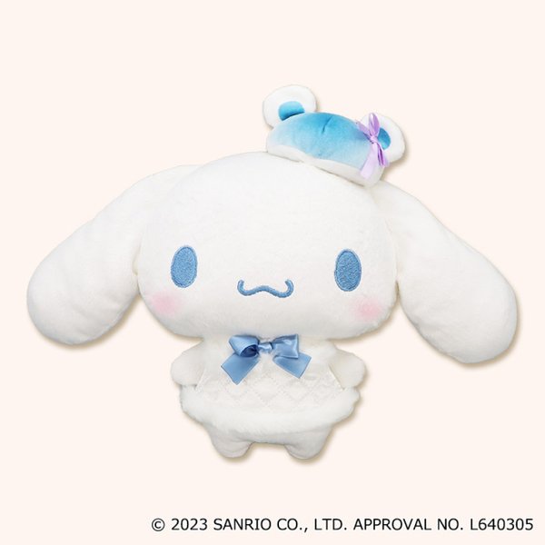 Cinamoroll in quited top soft toy
