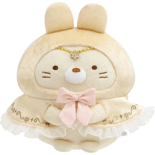 Sumikko Gurashi easter bunny toy with bunny outfit