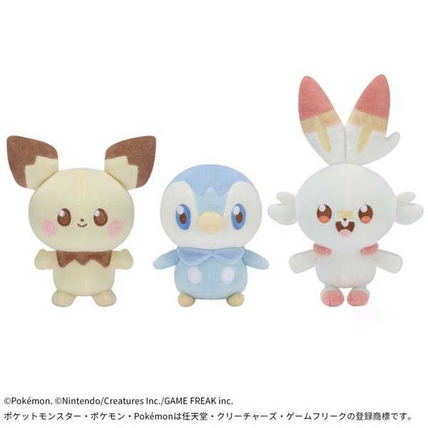Pokemon pastel soft toy series