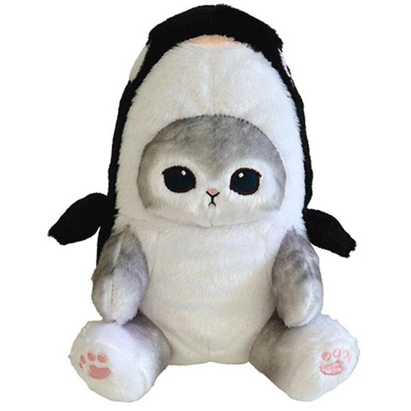 Mofusand Orca whale soft toy
