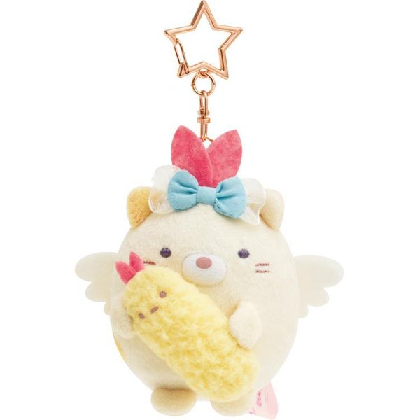 Sumikko Gurashi / Angelic Idol keychain (neko/tokage)