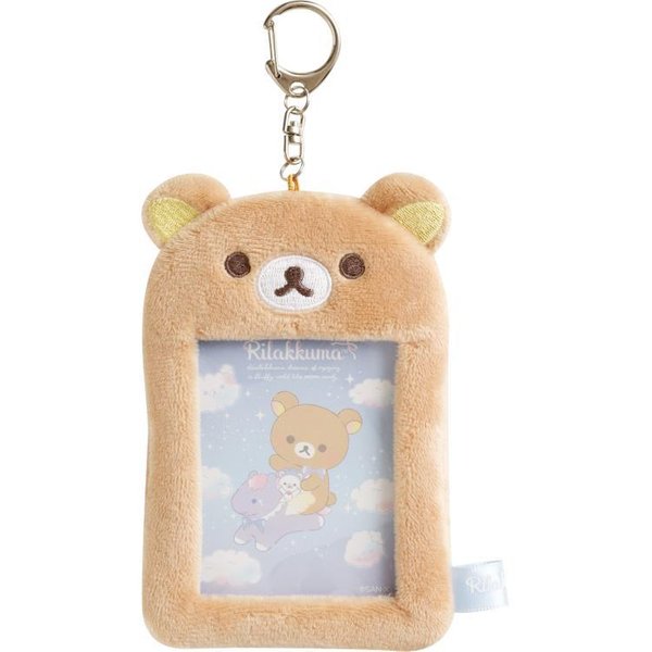 Korilakkuma Sky Curly Cotton Candy series card Case