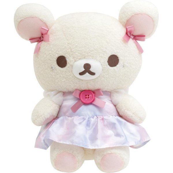 Korilakkuma Sky Curly Cotton Candy series soft toy (M)