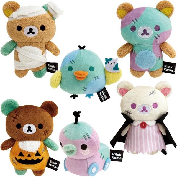 Rilakkuma 2024 Halloween beanie set