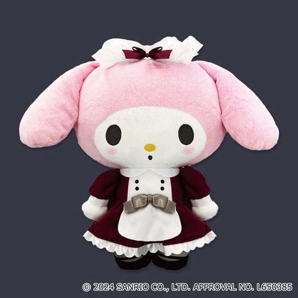 Kuromi Kimono style Keychain/Soft toy