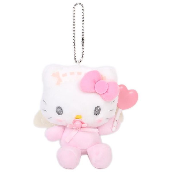 Hello Kitty in checkered style soft toy 