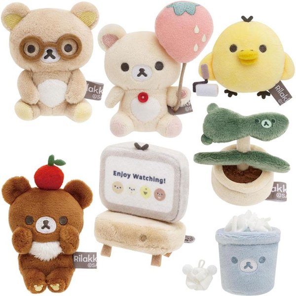 BASIC RILAKKUMA Favorite Things beanie set