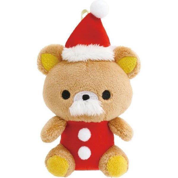 San-x RIlakkuma Christmas beanie set