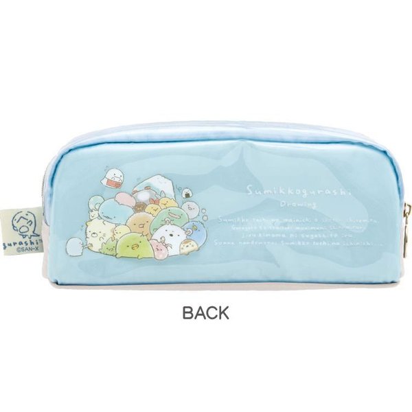 Sumikko Gurashi Drawing Blue Pencil Bag