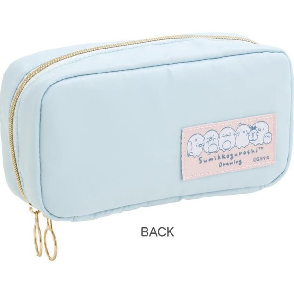 Sumikko Gurashi Drawing Blue Pouch