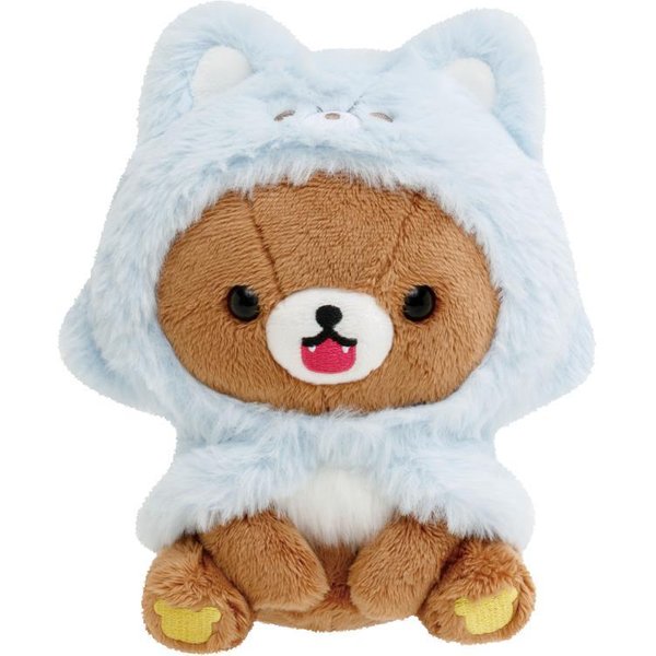 Rilakkuma Aokogu Sleepover Keychain toy