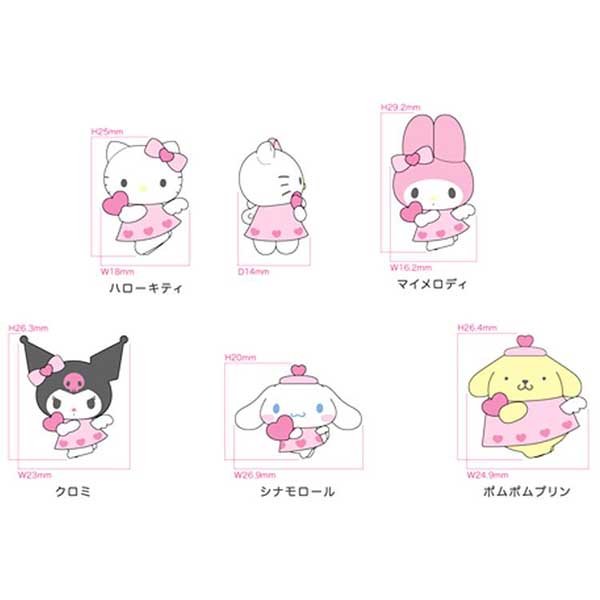 Sanrio cute Bath bomb angel series with surprise toy