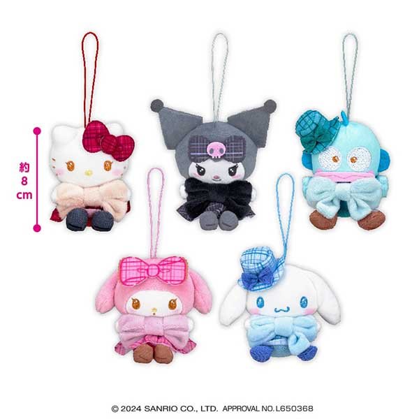 Hello kitty in kimono style keychain