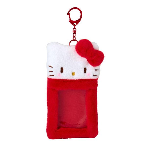 Sanrio Cute furry name case keychain