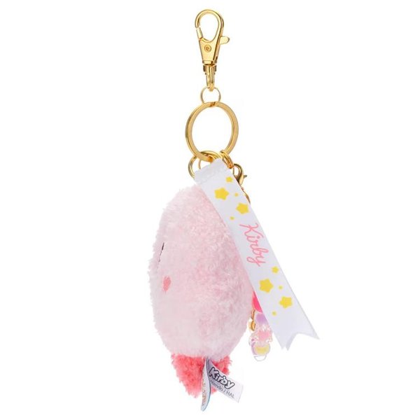 Cute Kirby Keychain with Beads