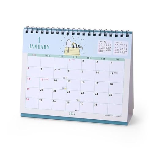 Snoopy 2025 Table Calendar