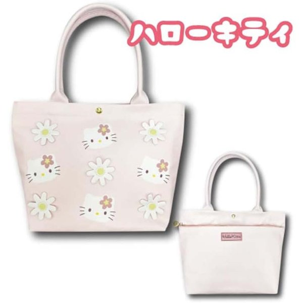Sanrio flower series tote bag