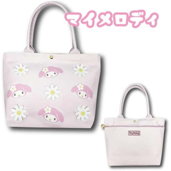 Sanrio flower series tote bag