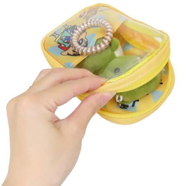 Crayon Shinchan Transparent Window Pouch Keychain