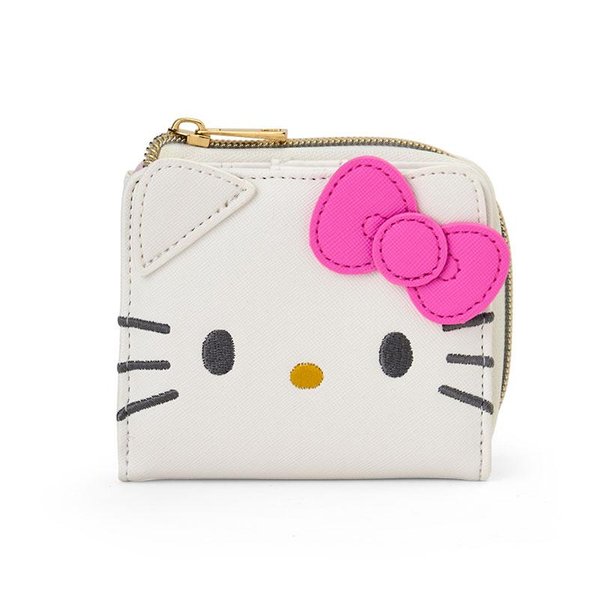 Hello Kitty Face Shape Bi-Fold Wallet