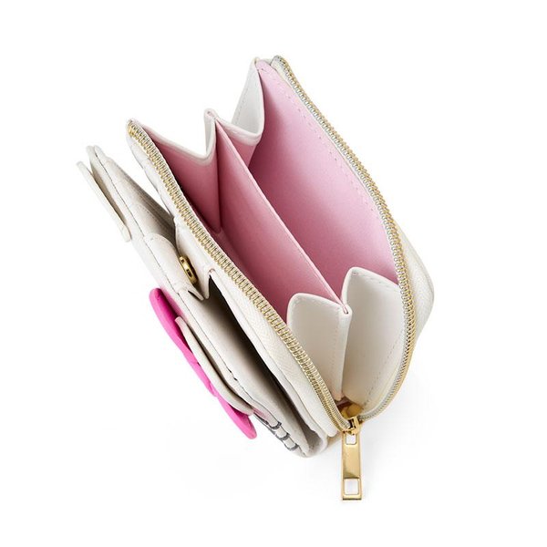 Hello Kitty Face Shape Bi-Fold Wallet