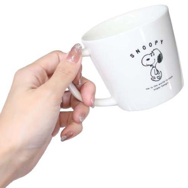Snoopy Smug Porcelain Mug