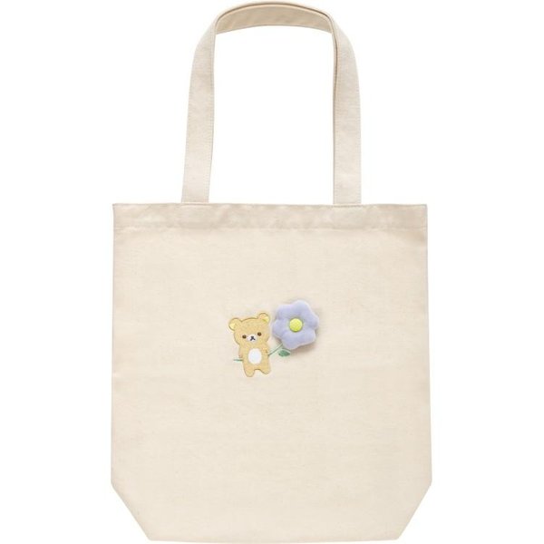 BASIC RILAKKUMA Flower tote bag