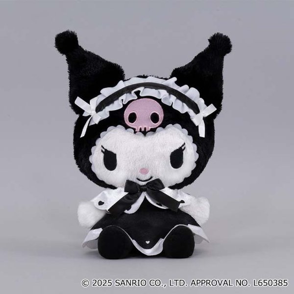 Kuromi Black Lolita style soft toy