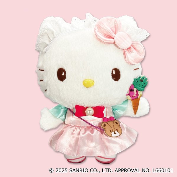 Hello Kitty Ice cream soft toy