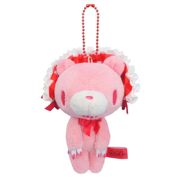 Gloomy Bloody Bear Keychain Mascot Plush Soft Stuffed Toy