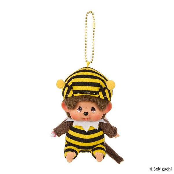 Monchhichi Insects Keychain (Ladybug / Bee)