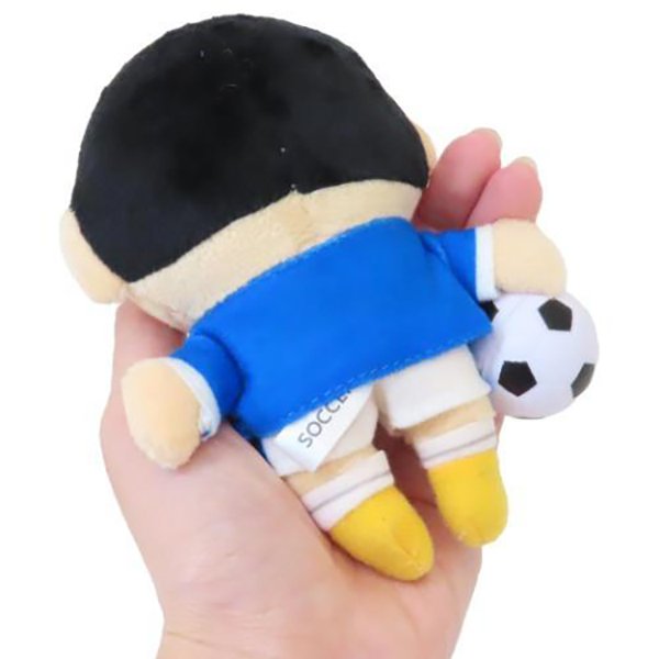 Crayon Shin Soccer Keychain