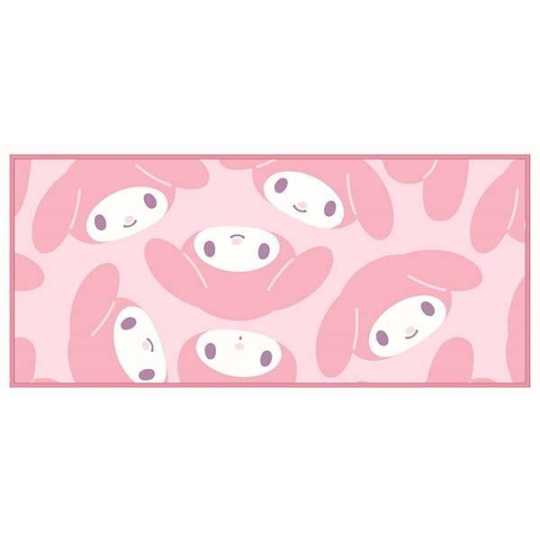 Rilakkuma Embossed Fluffy Blanket (Pink)
