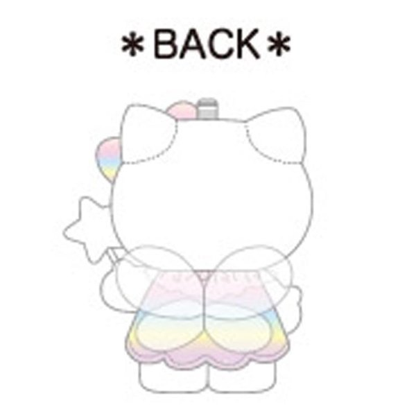 Hello Kitty : Fantasy Collection Fairy Rainbow keychain
