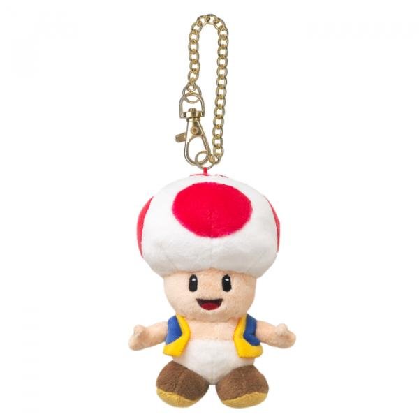 Mario Toad Keychain