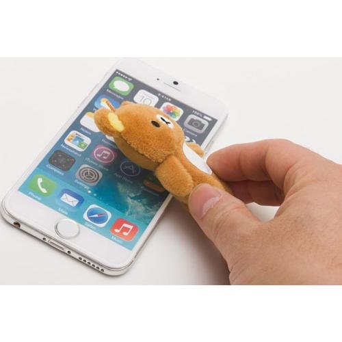 Rilakkuma Plush Screen Cleaner Keychain (Kiiroitori Chick)
