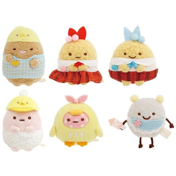 San-X Beanie Plush (SS) Set - Sumikko Gurashi : Minikko Nursery School