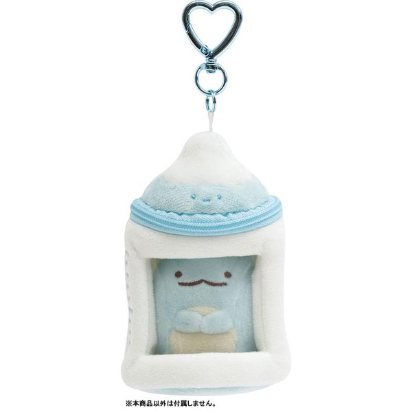 San-X Clear Window Pouch - Sumikko Gurashi : Minikko Nursery School Yama Mt. Fuji Bottle