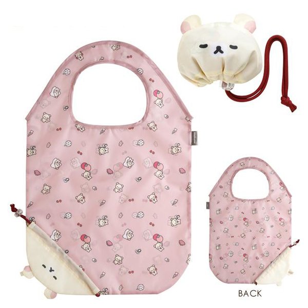 Rilakkuma Eco Shopping Bag With Pocket