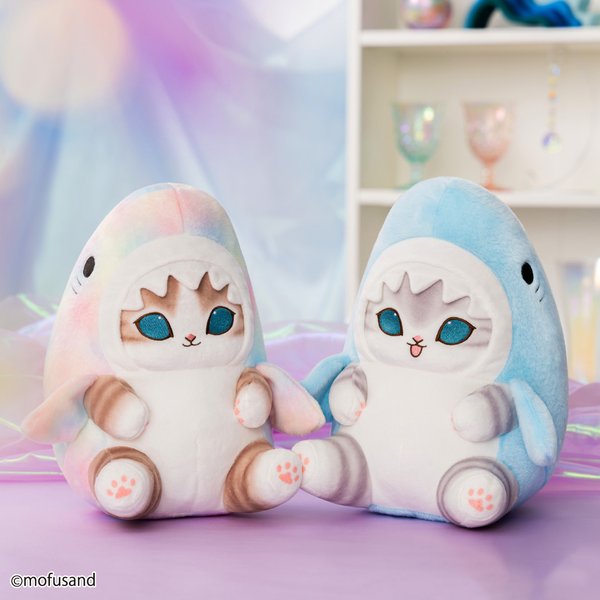 Mofusand Shark Costume soft toy
