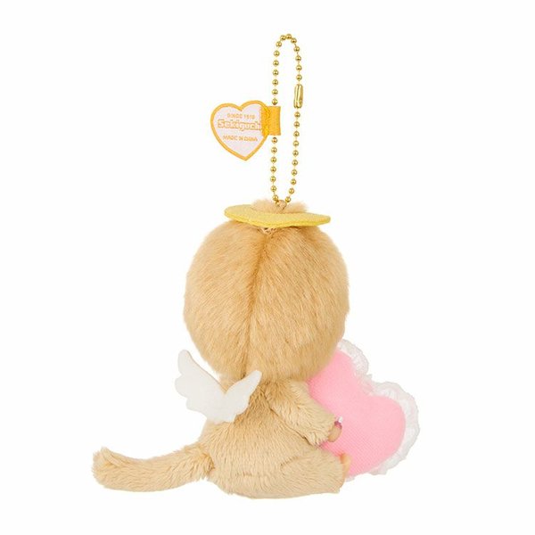 [LIMITED EDITION] Monchhichi 50th Anniversary Love Angel Keychain
