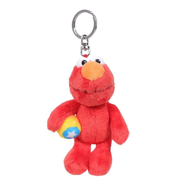 SESAME STREET : Ring keychain (Elmo/Cookie)