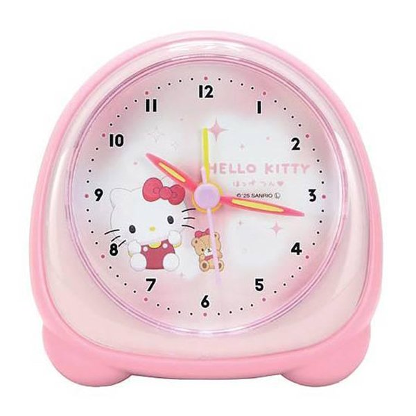 Sanrio Light Attached Rice Ball Alarm Clock (Kitty/kuromi/Cinamoroll)