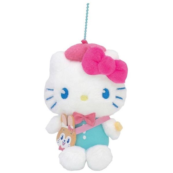 Nakajima Sanrio Kuppy Ramune Hello Kitty Keychain