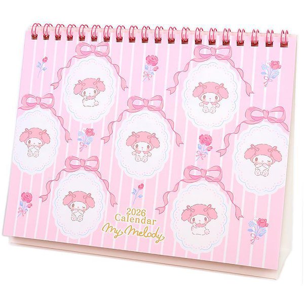 Sanrio Original Ring Calendar - My Melody : 2026